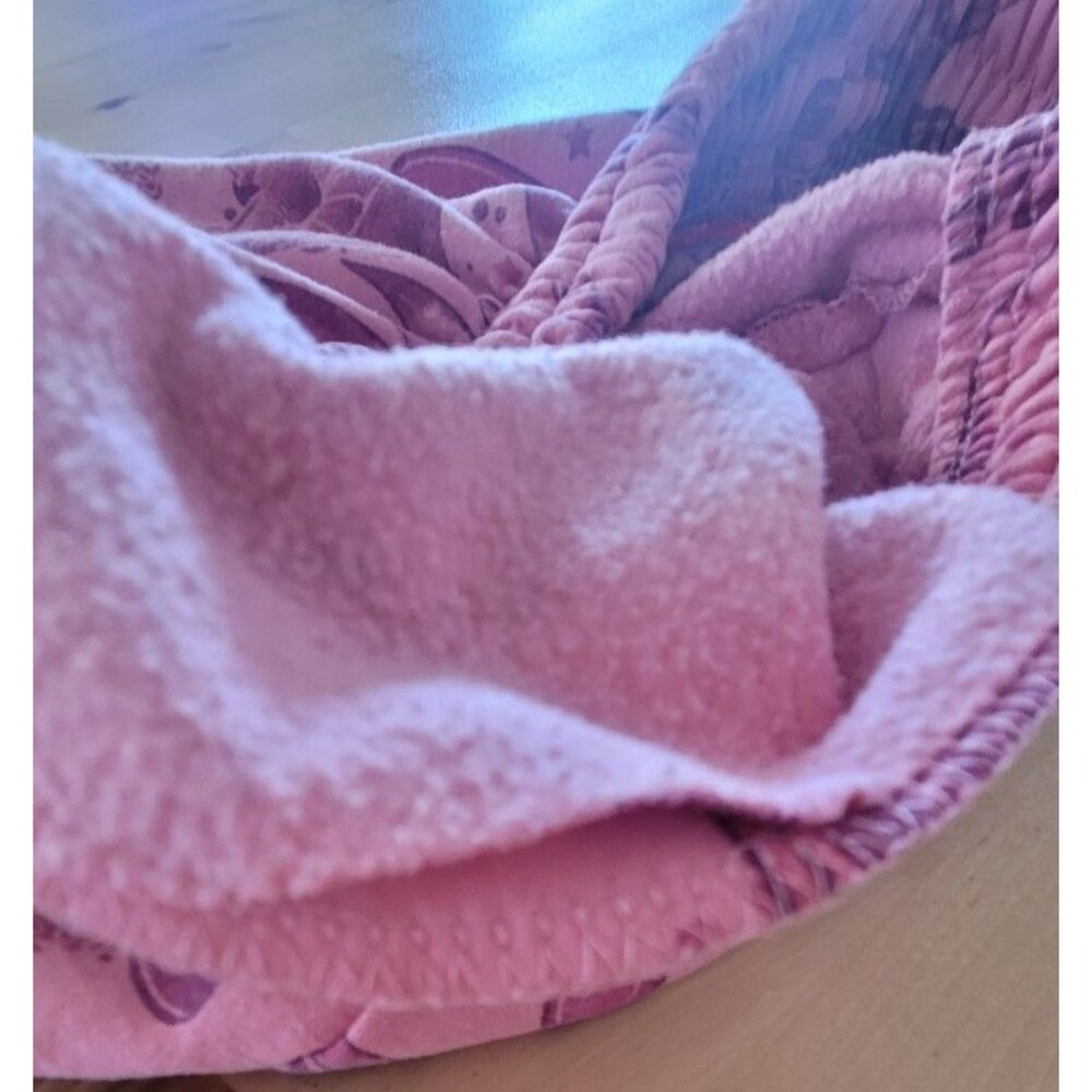 Vintage Mushroom Sweatpants Size SM Pink Hippie Festival Fairy Boho - Picture 6 of 11